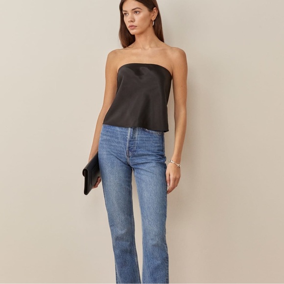 Reformation Spritz Silk Top - Picture 5 of 6